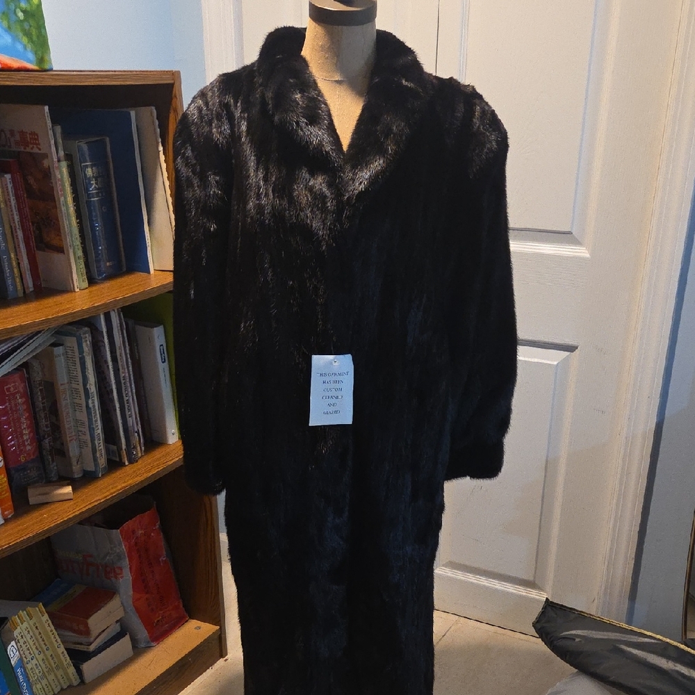 Luxurious Black Faux Fur Teddy Jacket